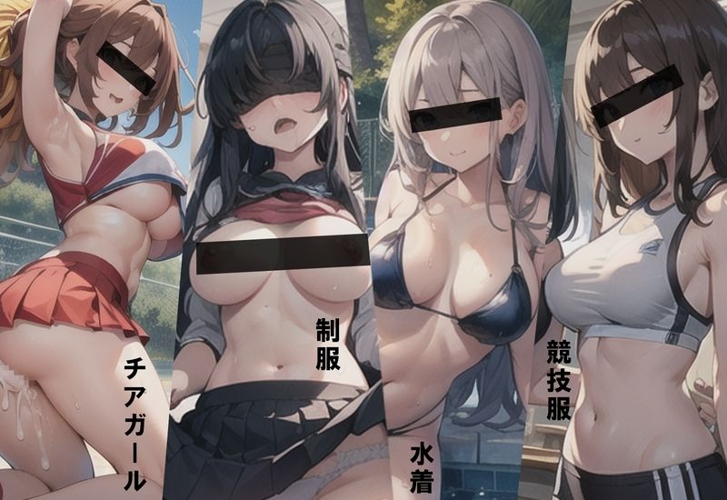 サンプル画像1:とある女子〇の性欲事情(すたじお無名) [d_384685]