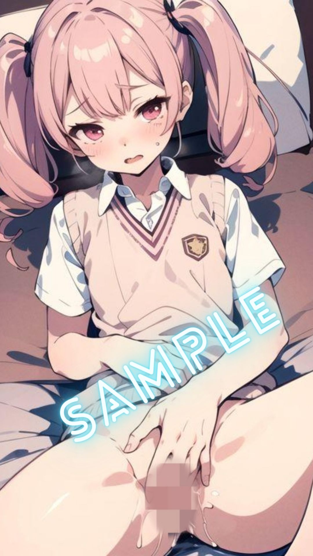 サンプル画像3:とある科学の超◯磁砲 白井◯子っぽい 画像集(パンティー旅情) [d_384762]