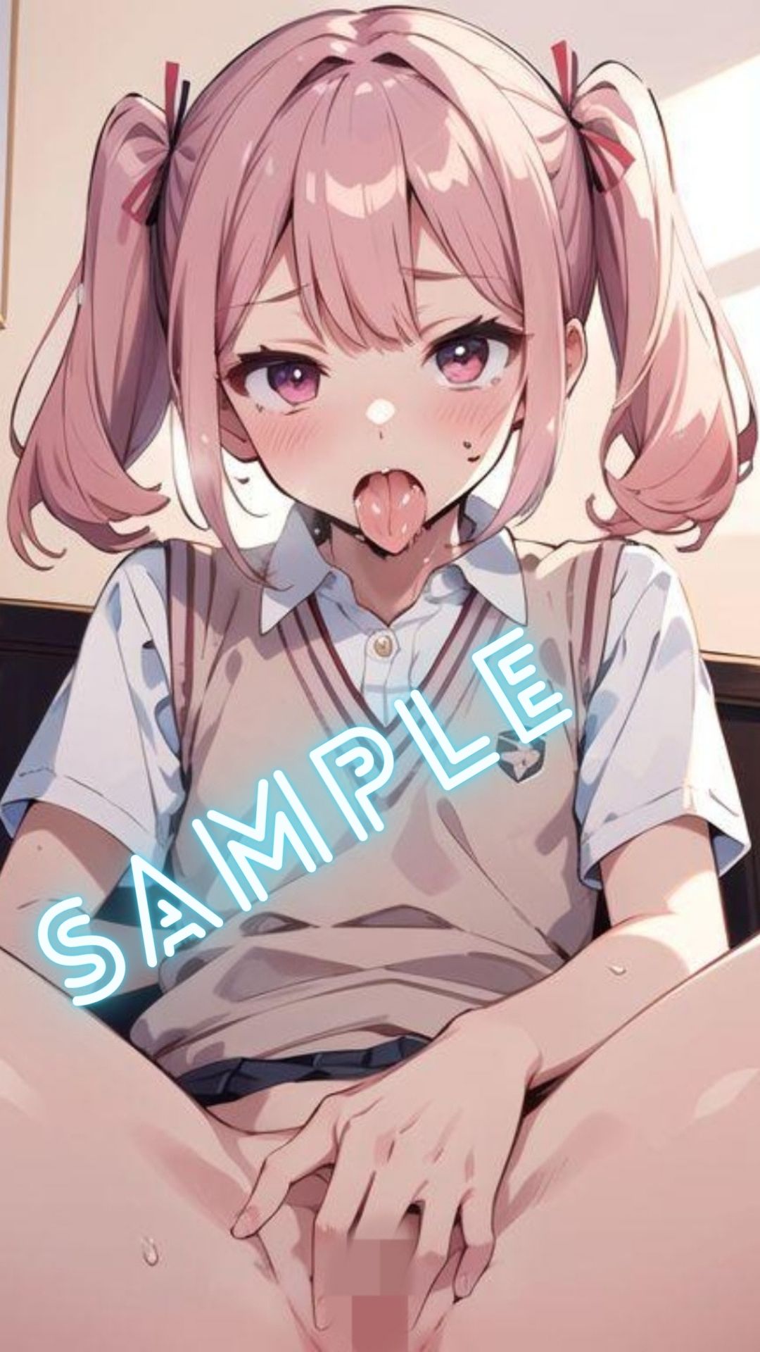 サンプル画像6:とある科学の超◯磁砲 白井◯子っぽい 画像集(パンティー旅情) [d_384762]