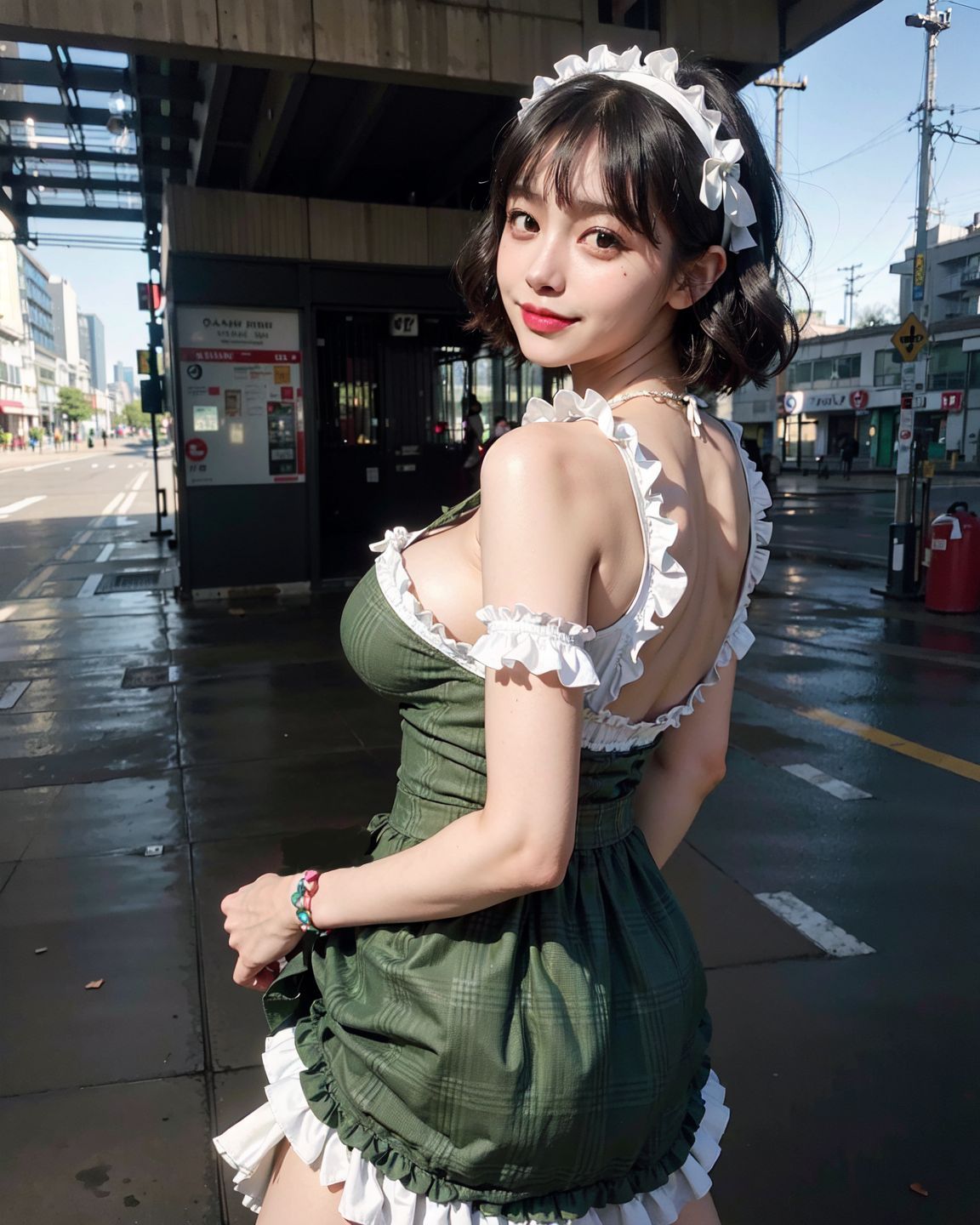 サンプル画像5:清楚なメイドさんのおっぱいとおま〇こ おっぱいとおま〇こ、見せてもらってイイですか？(FAI文庫) [d_384815]