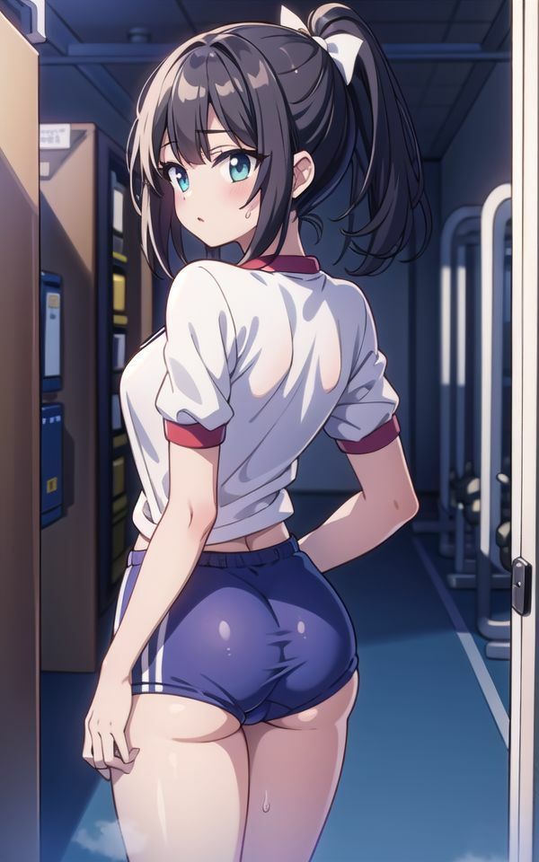 サンプル画像2:覗き見体育会系少女の汗と愛液の匂い(ましゅまろしょこら) [d_384970]