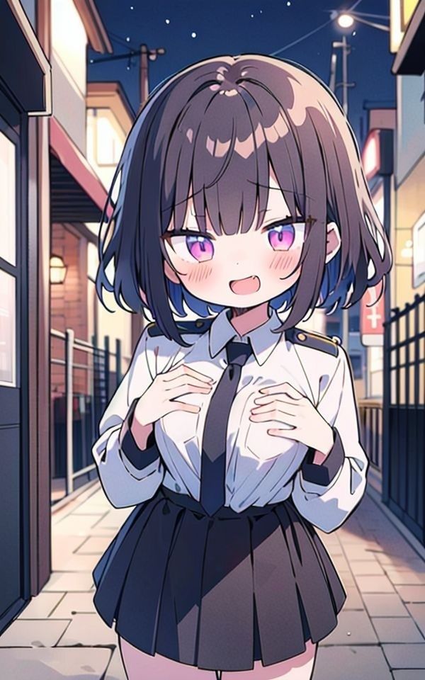 サンプル画像1:【高画質☆CG】キュートなポリスのHなとりしらべ(にゃおう。) [d_384979]