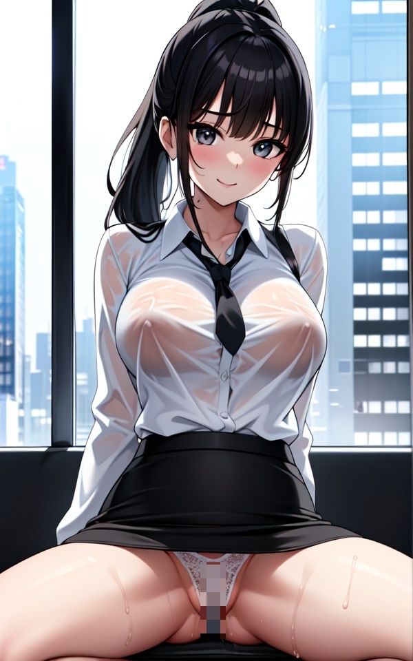 サンプル画像2:上司を誘惑する新人OL(美女コレクター) [d_385056]