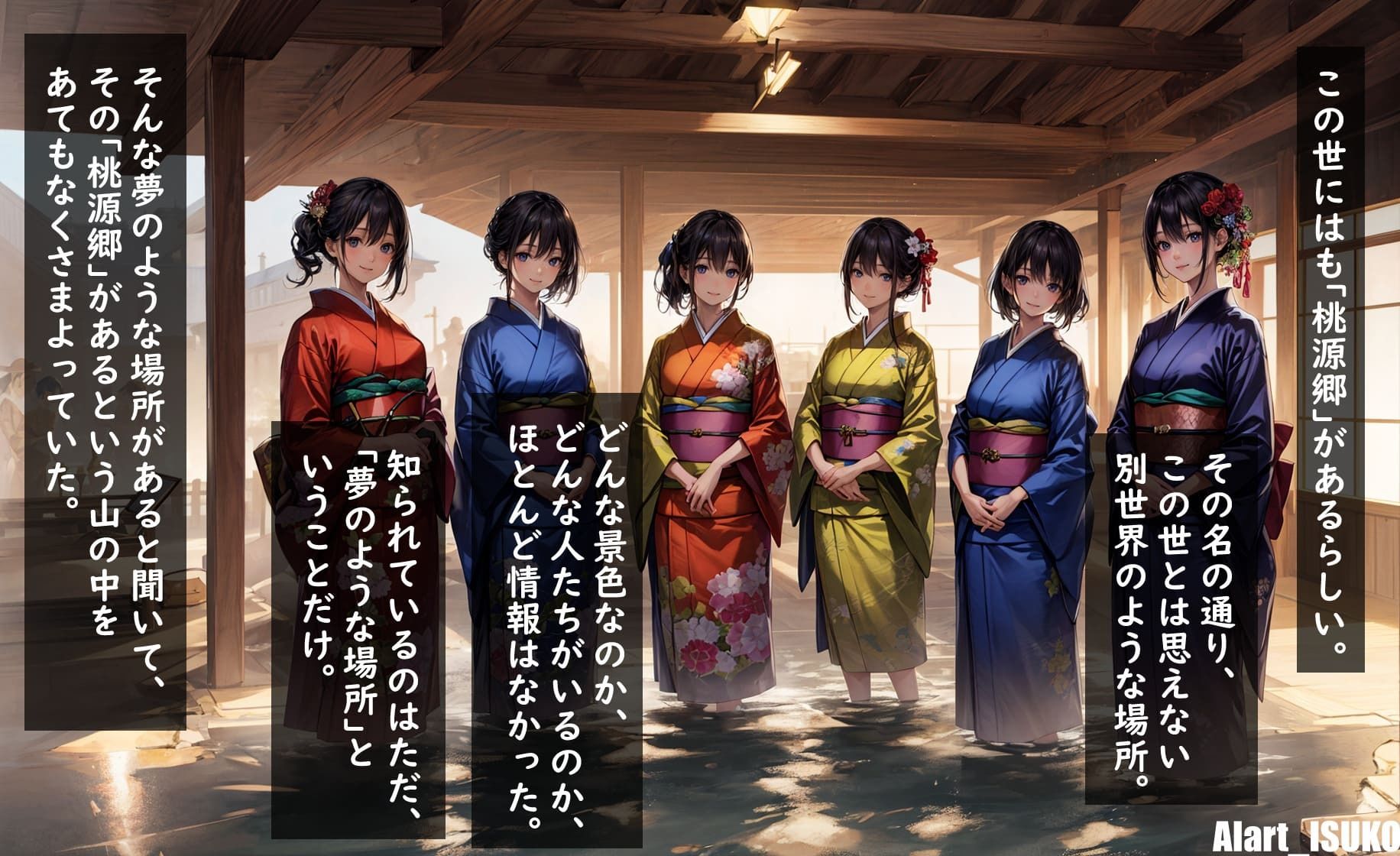 サンプル画像1:おもてなし温泉旅館 総集編(AIart_ISUKO) [d_385112]