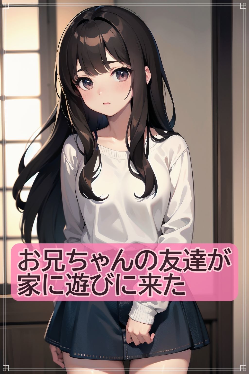 サンプル画像1:経験皆無の大人しい女の子がお兄ちゃんの友達と、、、断り切れずまさかの禁断種付け(かすてぃら) [d_385116]