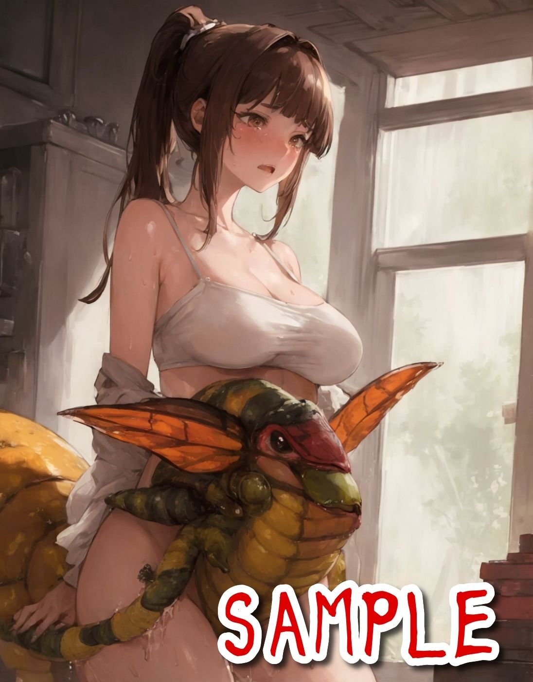 サンプル画像3:異触蟲(ショックしゅう) [d_385134]