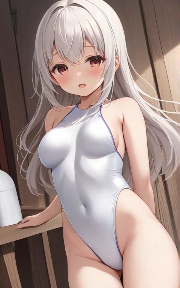 サンプル画像3:可愛い巨乳水着 あんまり見ないでね！(青春の淡い光) [d_385149]