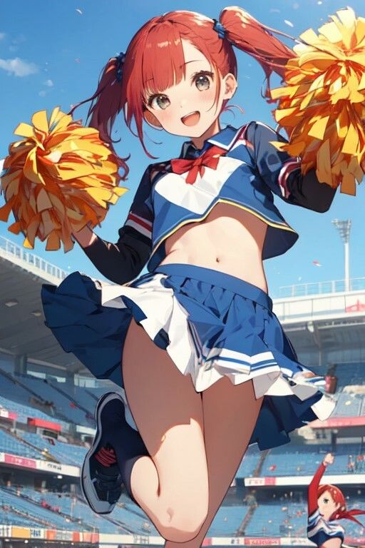 サンプル画像2:チアガールさんのちょっとえっちな画像(ニワトリドリーム(ニワドリ)) [d_385182]