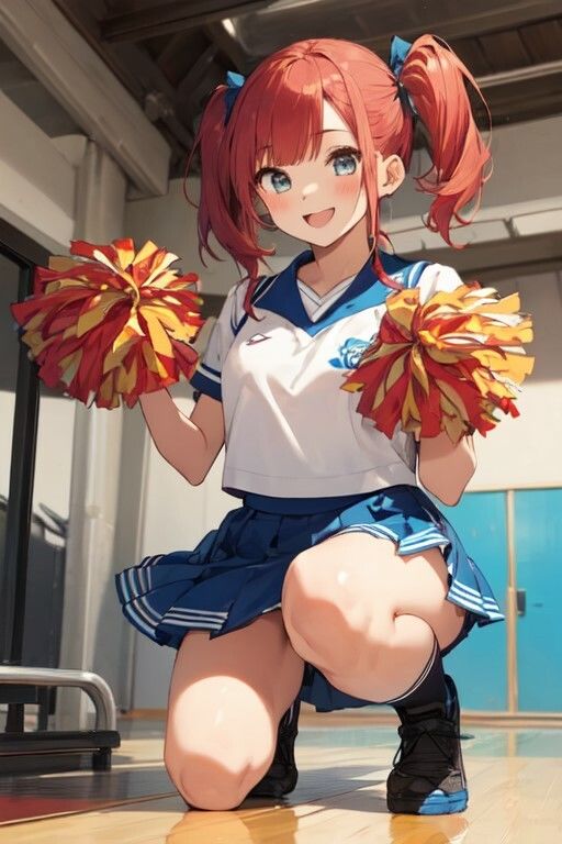 サンプル画像4:チアガールさんのちょっとえっちな画像(ニワトリドリーム(ニワドリ)) [d_385182]