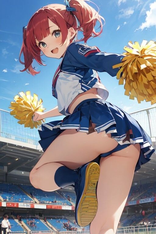 サンプル画像6:チアガールさんのちょっとえっちな画像(ニワトリドリーム(ニワドリ)) [d_385182]