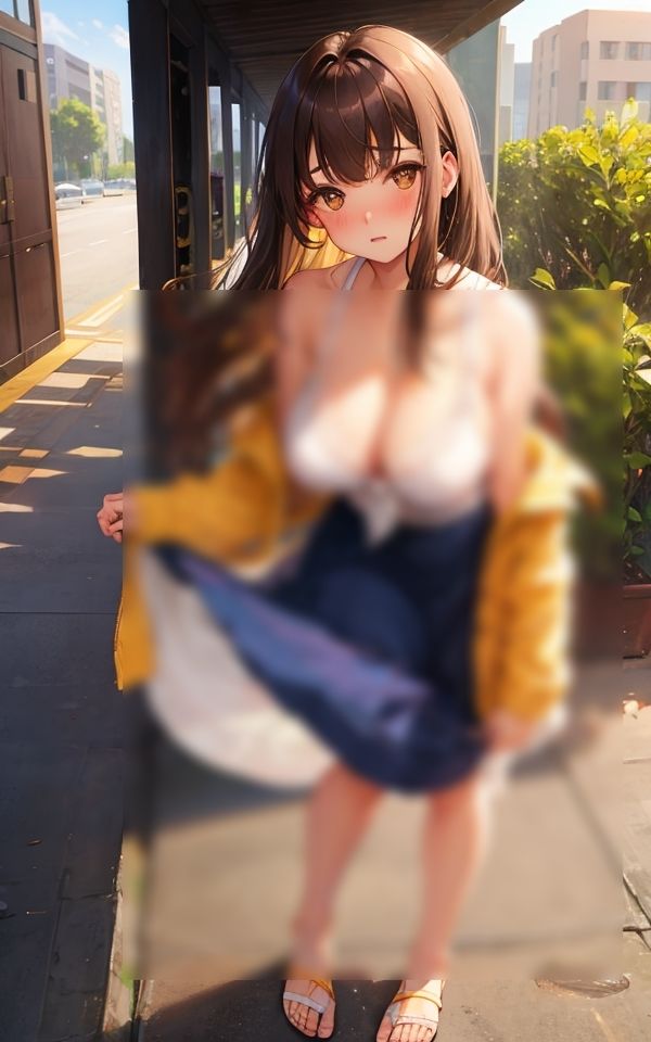 サンプル画像4:私、脱いだらおっきいんだよ(淫乱魔法使い) [d_385208]