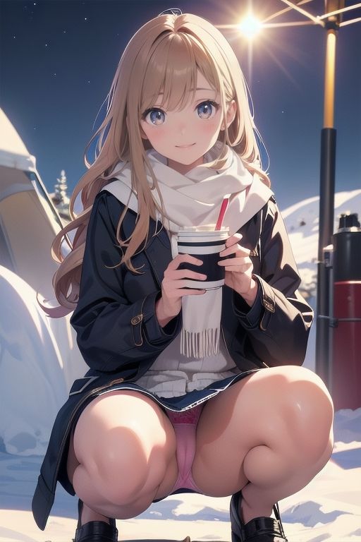 サンプル画像2:しゃがみパンチラ パンツ見せてくれる都合のいいメスブタ(えちねこ) [d_385261]