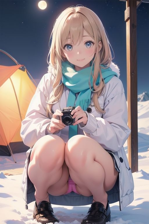 サンプル画像3:しゃがみパンチラ パンツ見せてくれる都合のいいメスブタ(えちねこ) [d_385261]