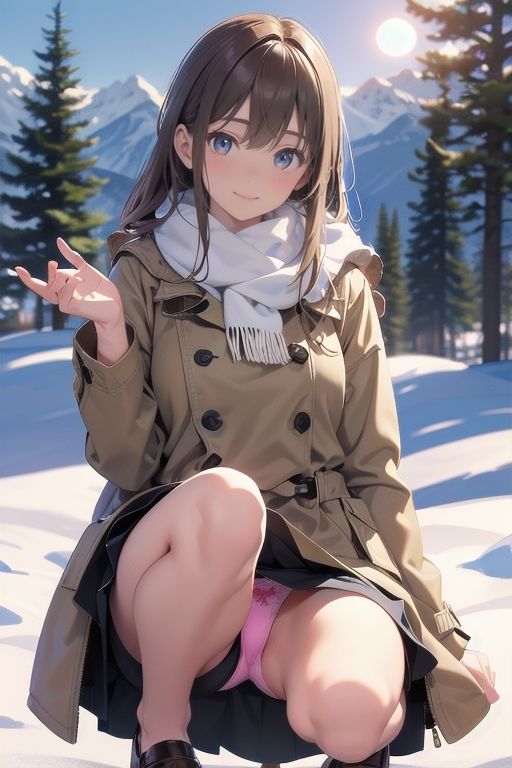 サンプル画像5:しゃがみパンチラ パンツ見せてくれる都合のいいメスブタ(えちねこ) [d_385261]