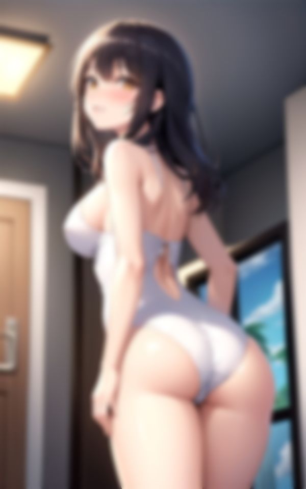 サンプル画像1:イヤラシイ服装で男を誘惑してくる発情中の生意気美女(AIエンジェル) [d_385320]