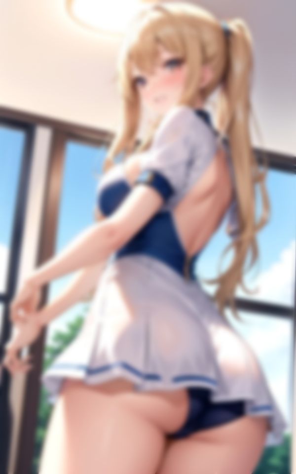 サンプル画像2:イヤラシイ服装で男を誘惑してくる発情中の生意気美女(AIエンジェル) [d_385320]