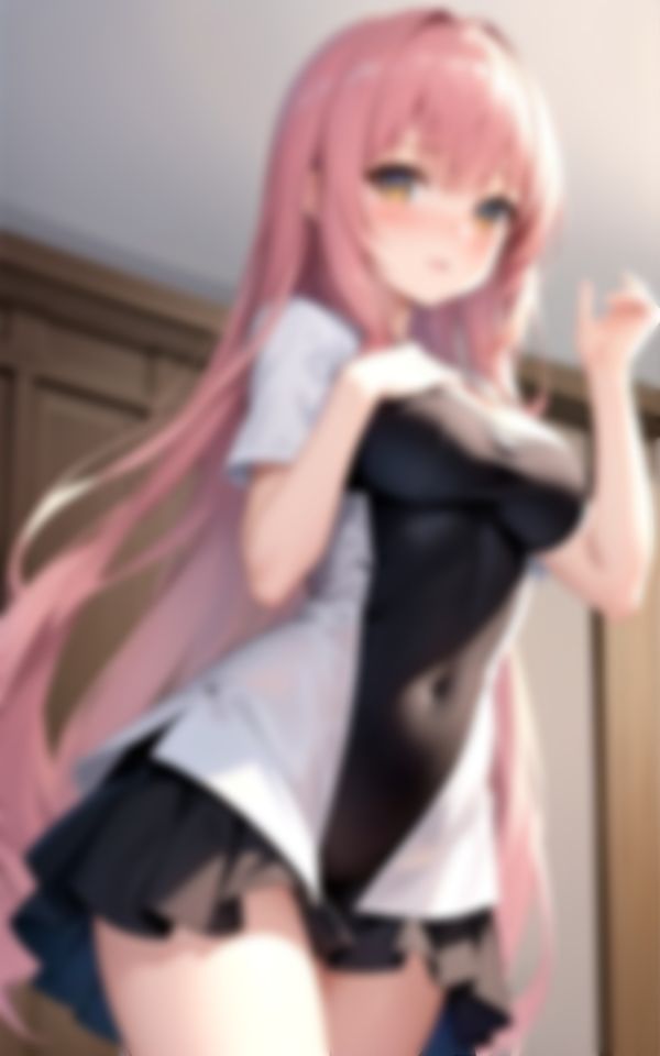 サンプル画像4:イヤラシイ服装で男を誘惑してくる発情中の生意気美女(AIエンジェル) [d_385320]