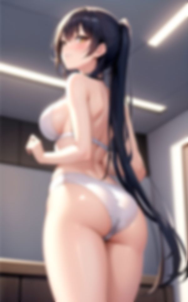 サンプル画像6:イヤラシイ服装で男を誘惑してくる発情中の生意気美女(AIエンジェル) [d_385320]