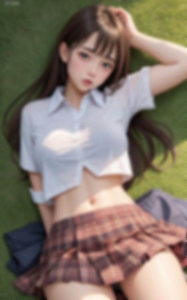 サンプル画像4:金持ちおじさんにアピールする淫乱女学生コレクション(AIゆずは) [d_385321]