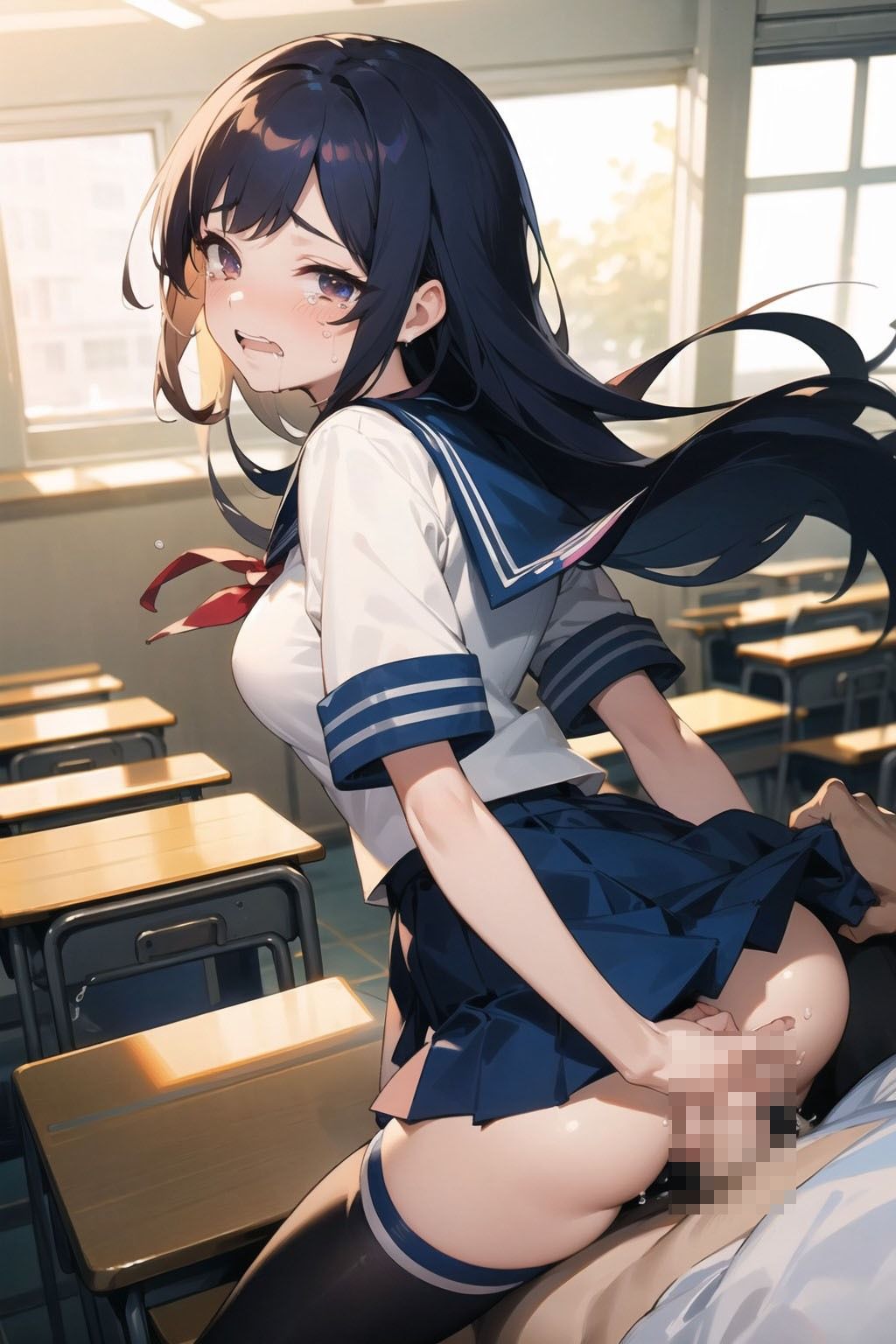 サンプル画像6:生意気JKおしおきin放課後(BOX-E) [d_385381]