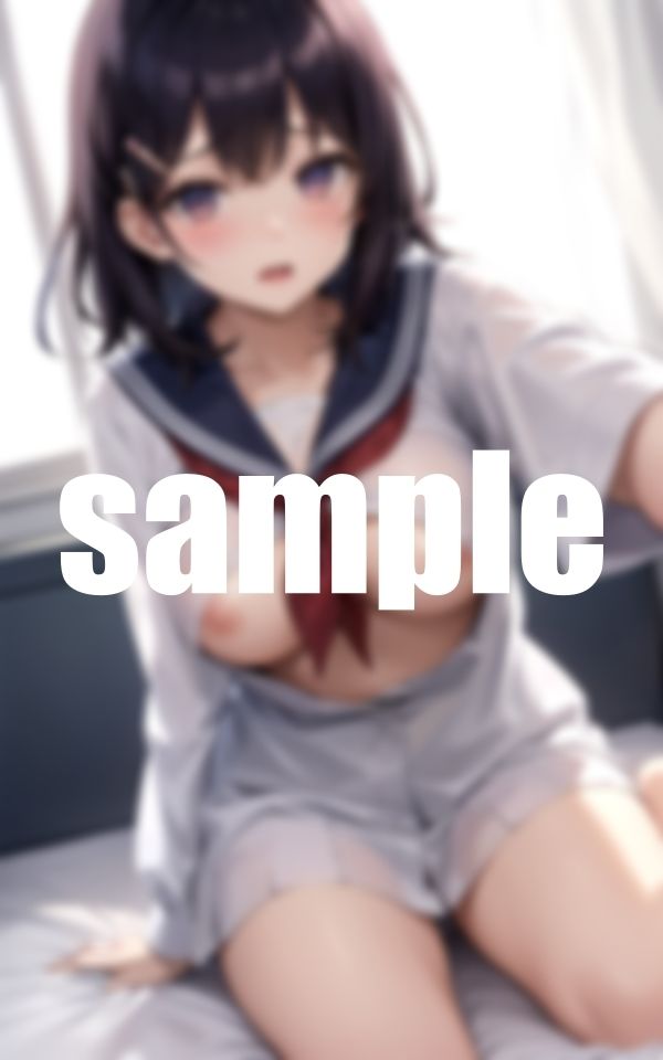 サンプル画像4:あの夏は、淡く輝いていた。(淫夢生成器) [d_385394]