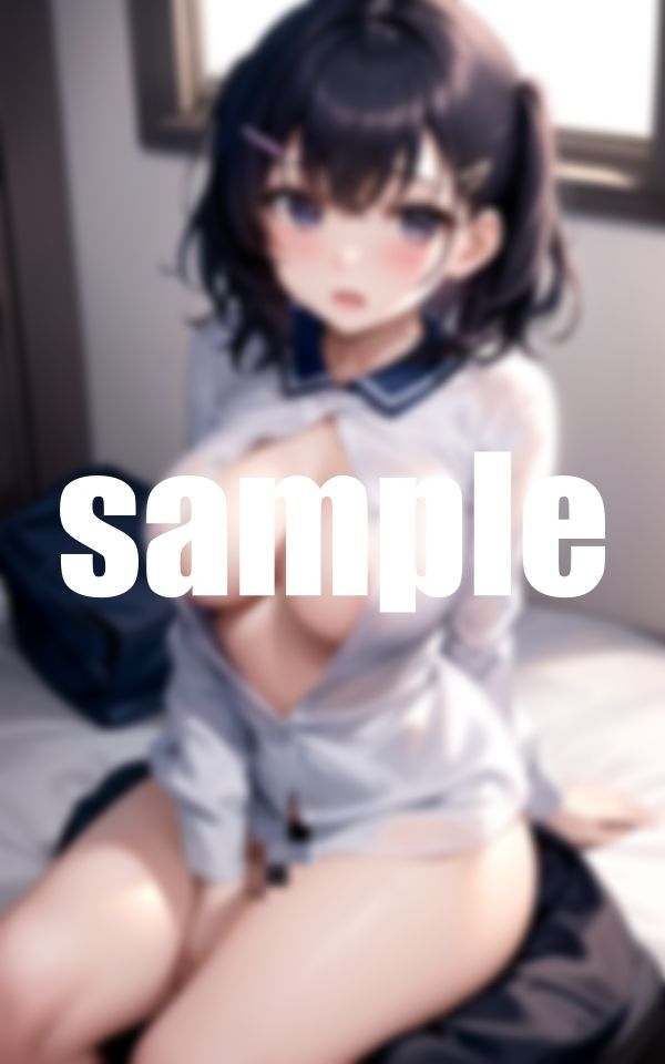 サンプル画像6:あの夏は、淡く輝いていた。(淫夢生成器) [d_385394]