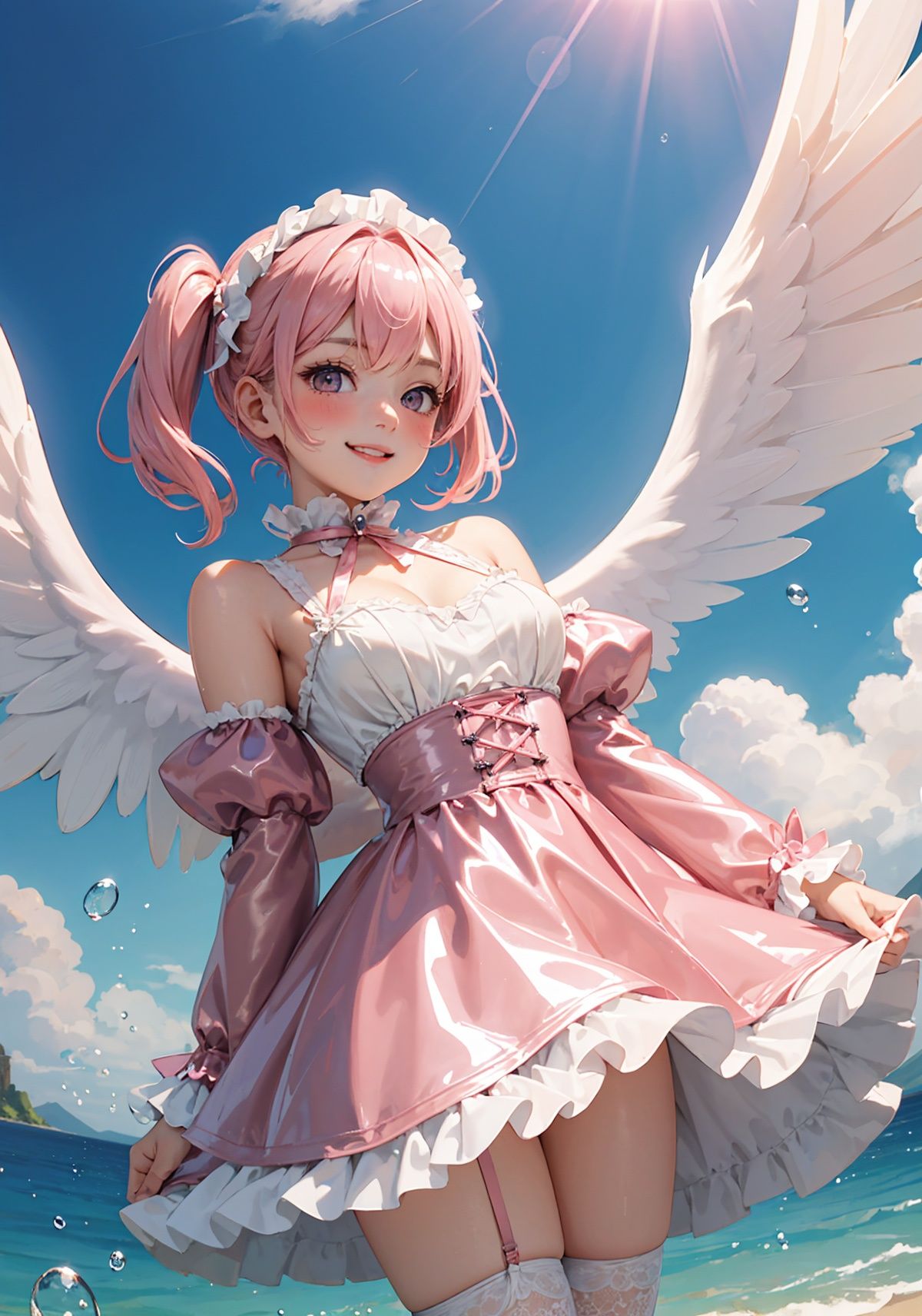 サンプル画像4:アークエンジェル×サキュバスナイト(天乃 鯱) [d_385419]