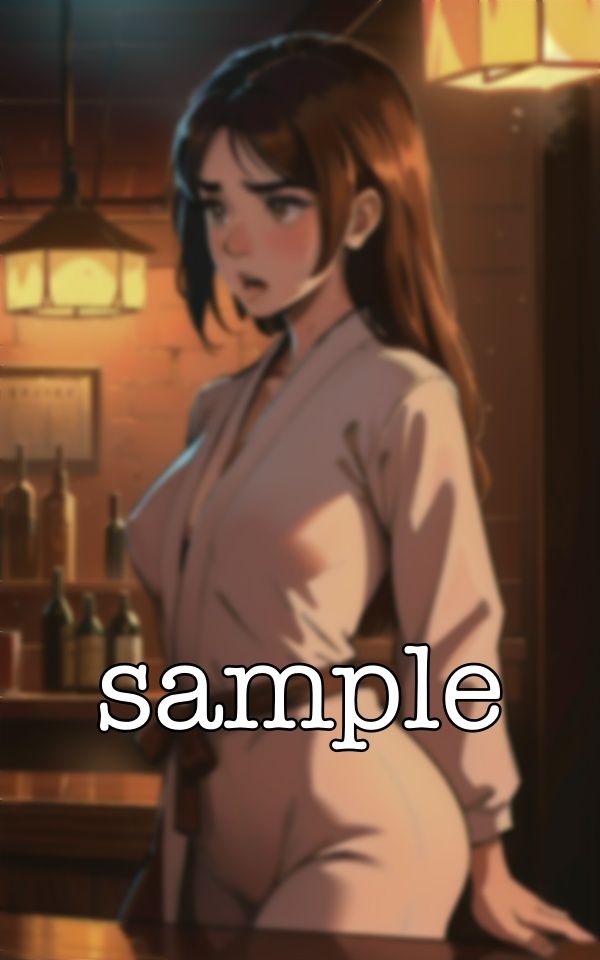 サンプル画像3:借金返済！バーに乗り込んできた借金取りに全裸で涙の対応・・・えろすぎボディをご堪能あれ！(突撃汁男) [d_385452]