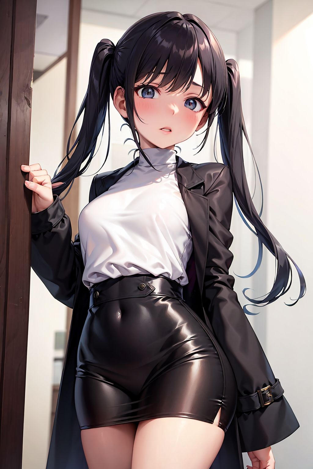 サンプル画像1:清楚なお嬢様洗脳改変かんりょうしました 奴●5人(AI堕ちランド) [d_385531]