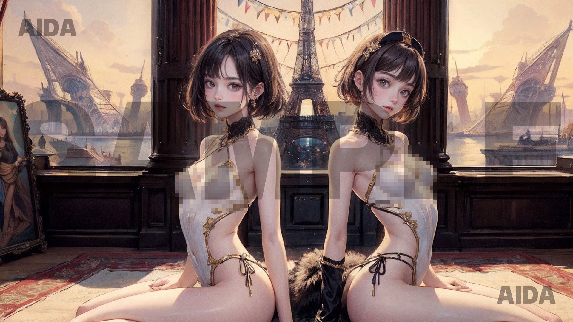 サンプル画像2:感動 AIアート美女写真集 vol 14(AIDA) [d_385555]