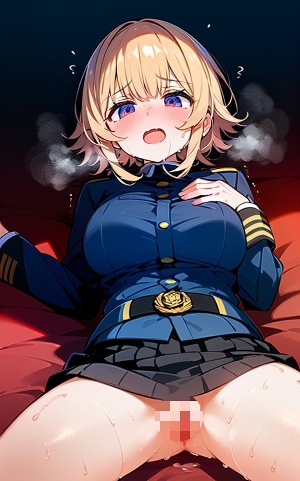 サンプル画像3:おちんぽ警察出動！こんなにおっきいの違反だぞっ！小さくしてアゲルね。(みっくすゼリー) [d_385558]