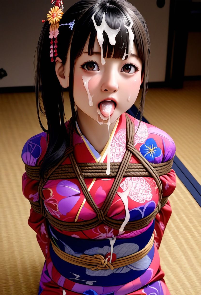 サンプル画像5:今日もまた縛られちゃいました〜和装編〜(くろねこ倶楽部) [d_385612]