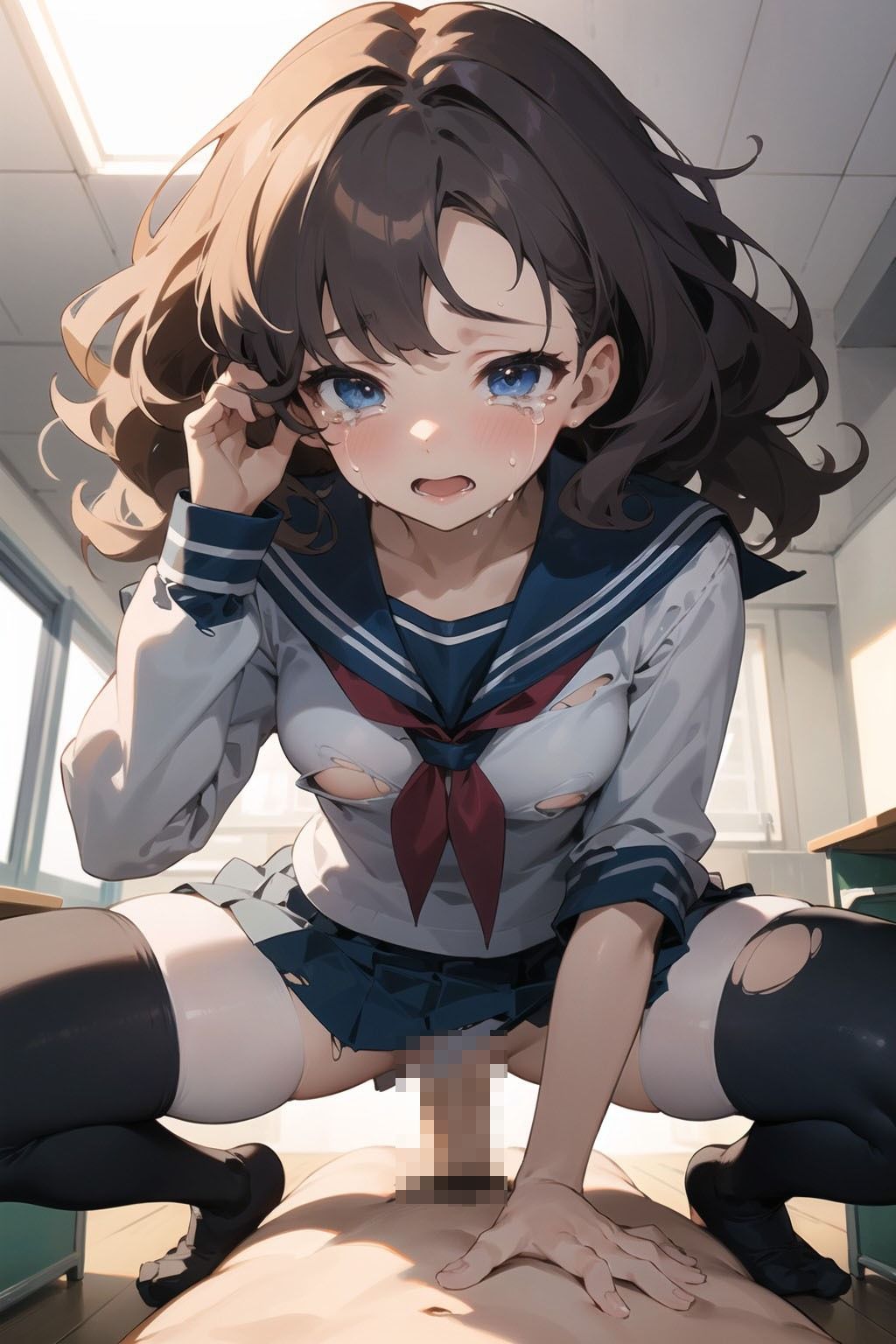 サンプル画像4:生意気JKおしおきin放課後2(BOX-E) [d_385631]