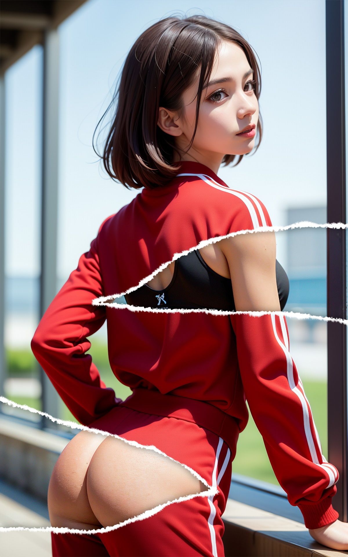 サンプル画像4:妄想撮りおろし！セクシージャージ編(6TRAINER) [d_385635]