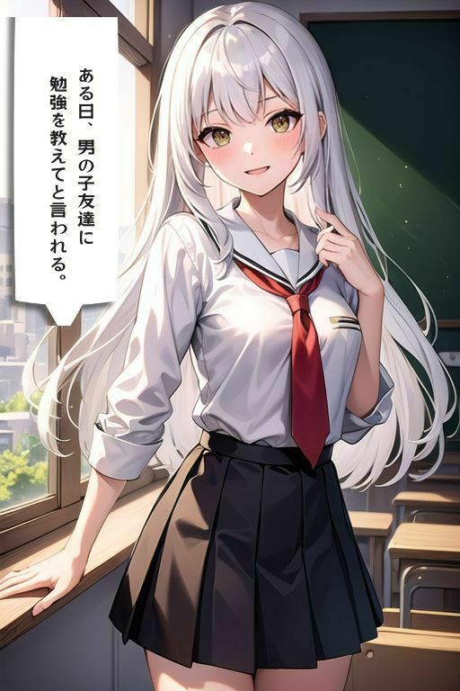 サンプル画像1:ロリな友達に勉強を教えてもらうつもりが、エロすぎて犯してしまった件(AI販売プロジェクト) [d_385664]