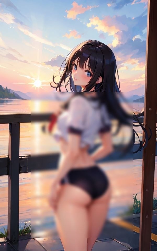 サンプル画像3:体操服とブルマ 〜結構恥ずかしいね〜(AIアート工房) [d_385671]