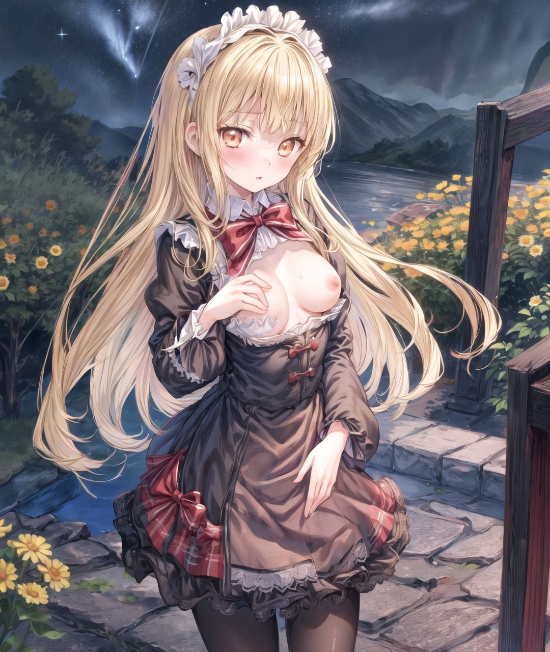 サンプル画像4:美少女たちのひととき・椎〇真昼（お隣の天使様）(Aark) [d_385675]