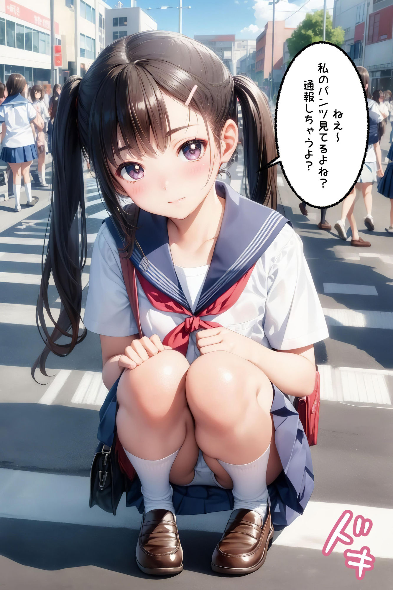 学校でエッチをしちゃう女の子たち【4K高画質】のサンプル画像 6