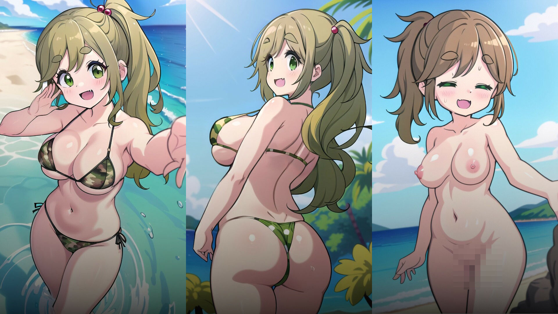 サンプル画像1:太眉むっちり女子(PeachPoint) [d_385745]