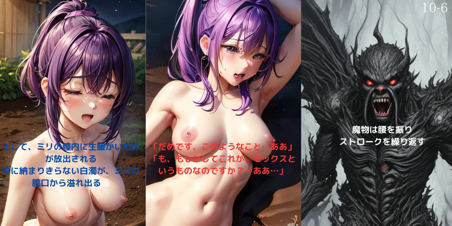 サンプル画像6:III 魔神少女ミリ 覚醒 犯●れる度に強くなる 力と性の目覚め(KOC) [d_385795]