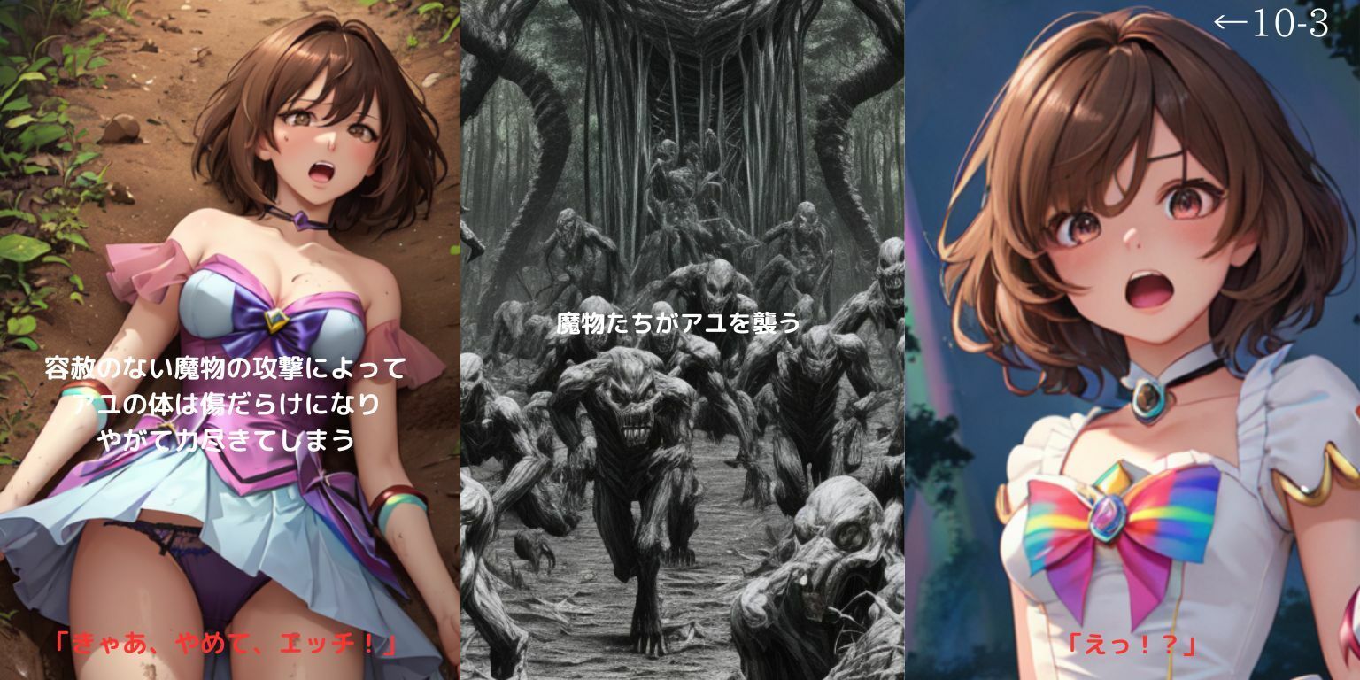 サンプル画像3:IV魔神少女アユ 覚醒 犯●れる度に強くなる 力と性の目覚め(KOC) [d_385801]