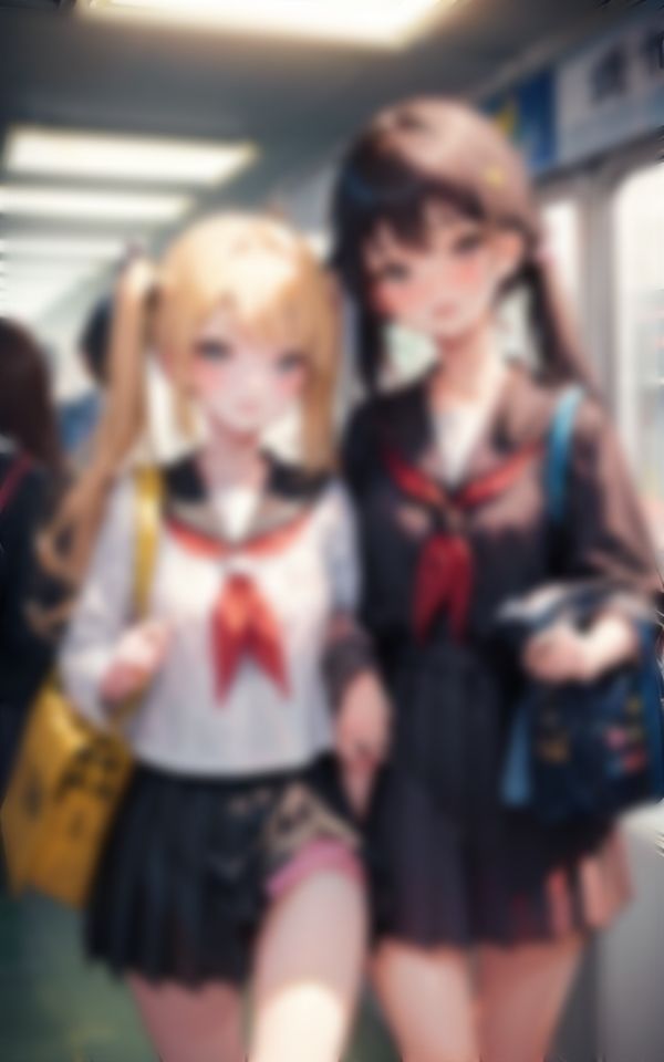 サンプル画像1:通学中に見せちゃう少女たちVOL.2(panpanyama＋2C) [d_385814]