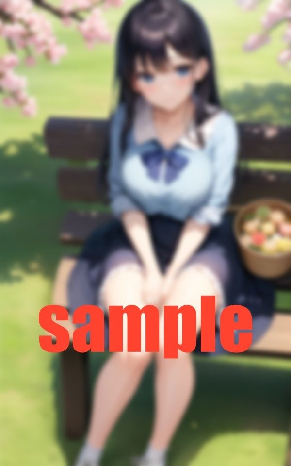 サンプル画像1:たこ焼き食らうお姉さん(松竹梅15) [d_385836]