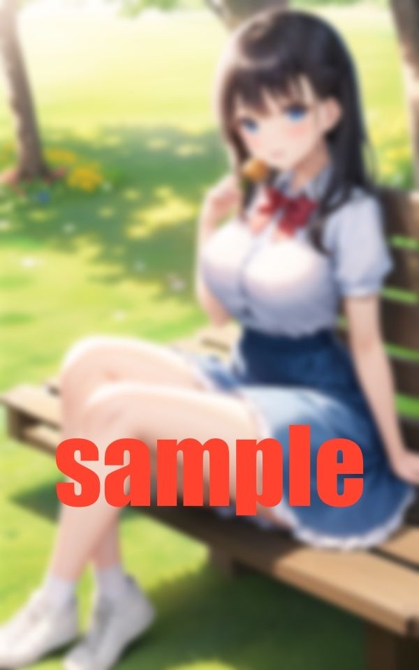サンプル画像3:たこ焼き食らうお姉さん(松竹梅15) [d_385836]