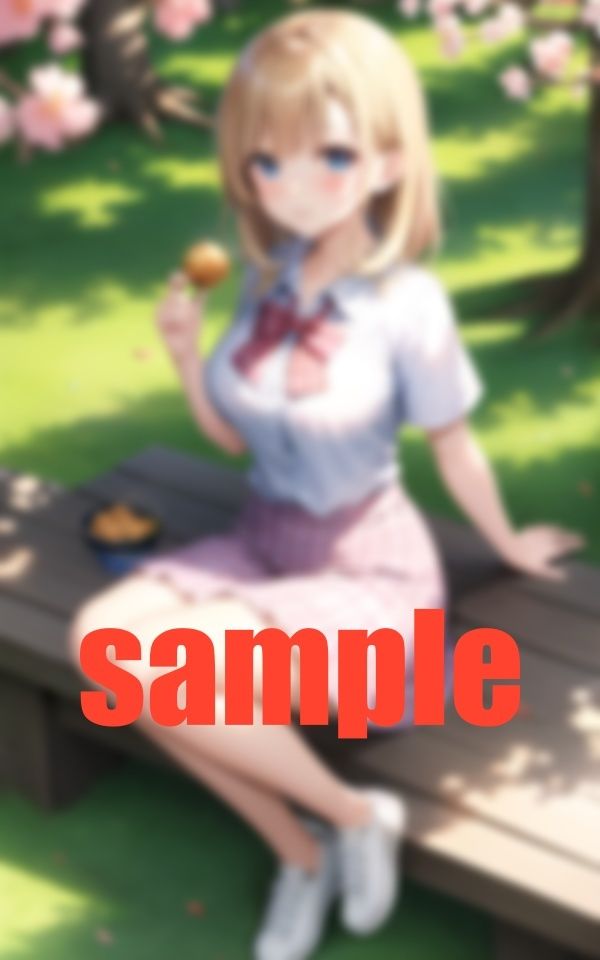 サンプル画像5:たこ焼き食らうお姉さん(松竹梅15) [d_385836]