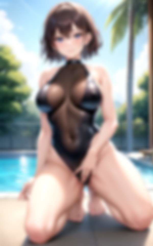 サンプル画像4:淫乱水泳部 こんな水着の生徒に我慢できるはずがない！(最高の妄想) [d_385890]