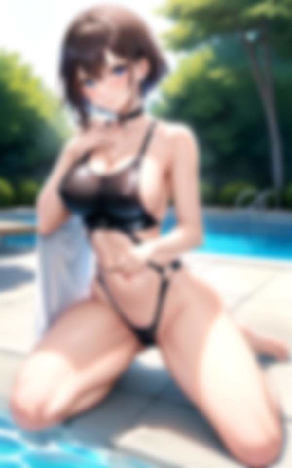 サンプル画像5:淫乱水泳部 こんな水着の生徒に我慢できるはずがない！(最高の妄想) [d_385890]