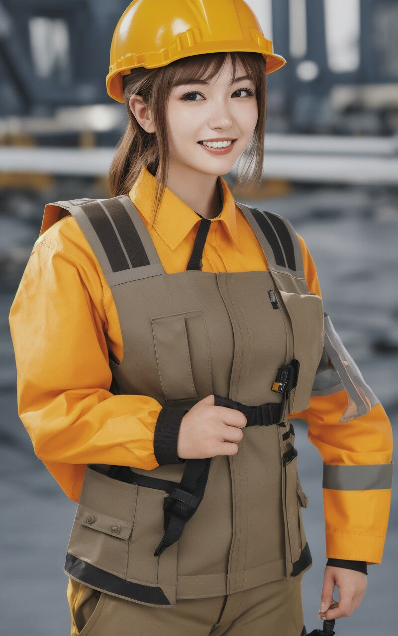 サンプル画像1:働く女性(teru) [d_385931]