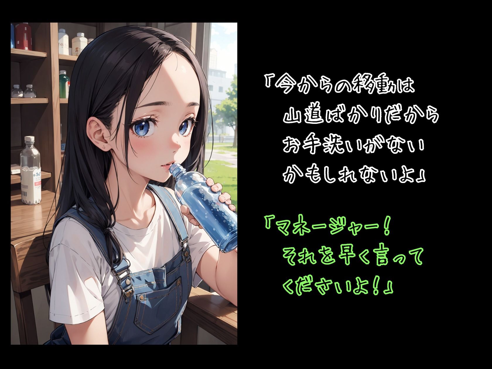 サンプル画像5:ハニートラップ ぶっかけ用CG集 野外放尿編(はちみつ本舗) [d_385957]