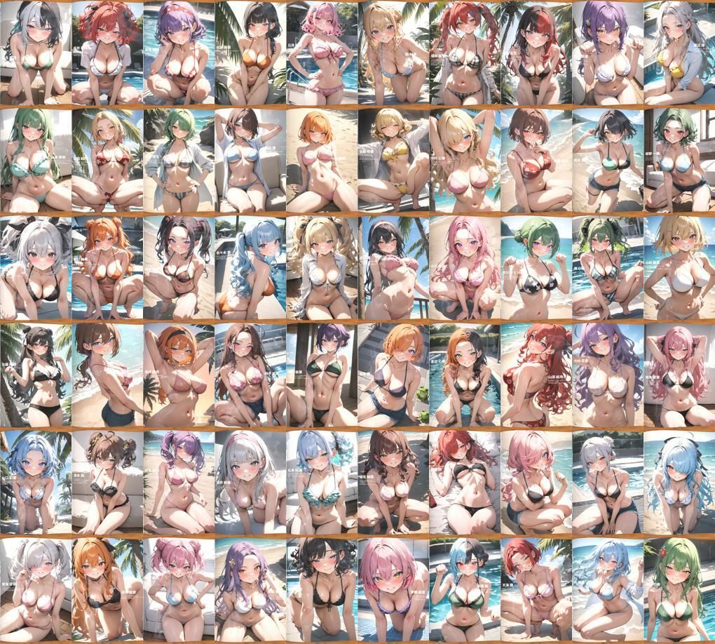 サンプル画像5:60キャラ グラビアアイドル個人撮影 即オチ2コマ(事務びーむ) [d_385977]